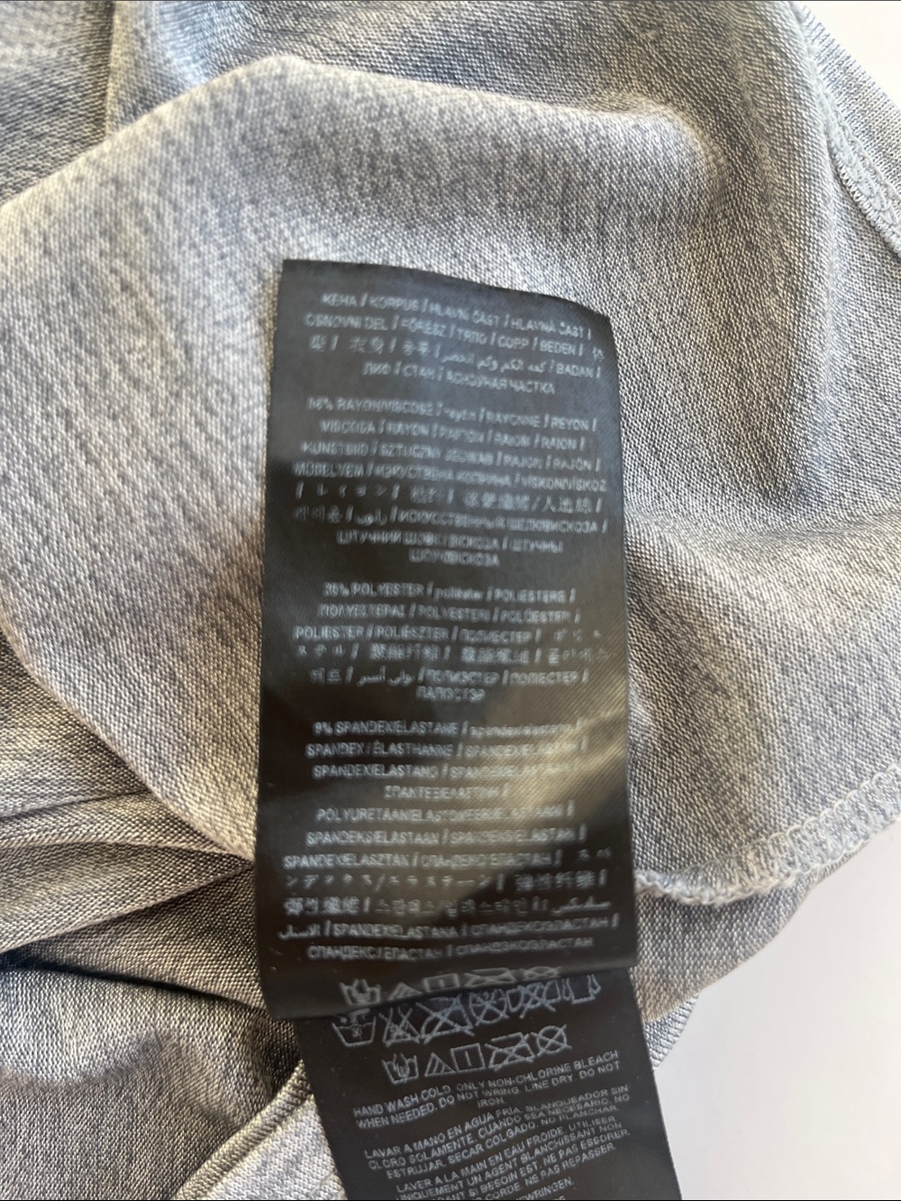 GUESS Gray Racerback tank Size Medium - Picture 3 of 7